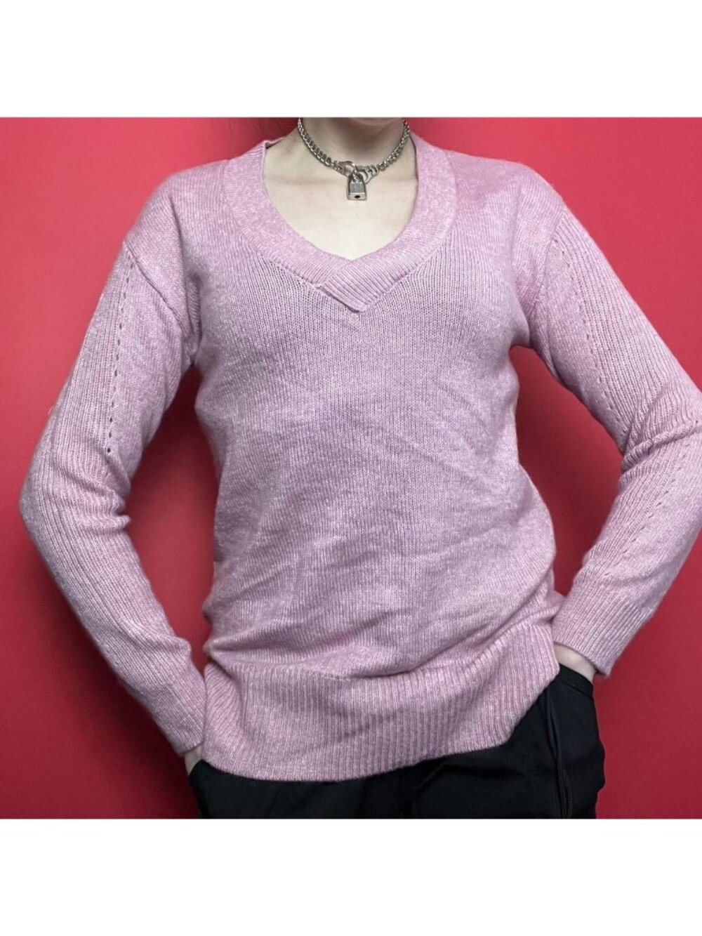 Ricki’s / light pink long sleeve sweater🩷🩷